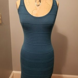 Sexy sleeveless knit dress